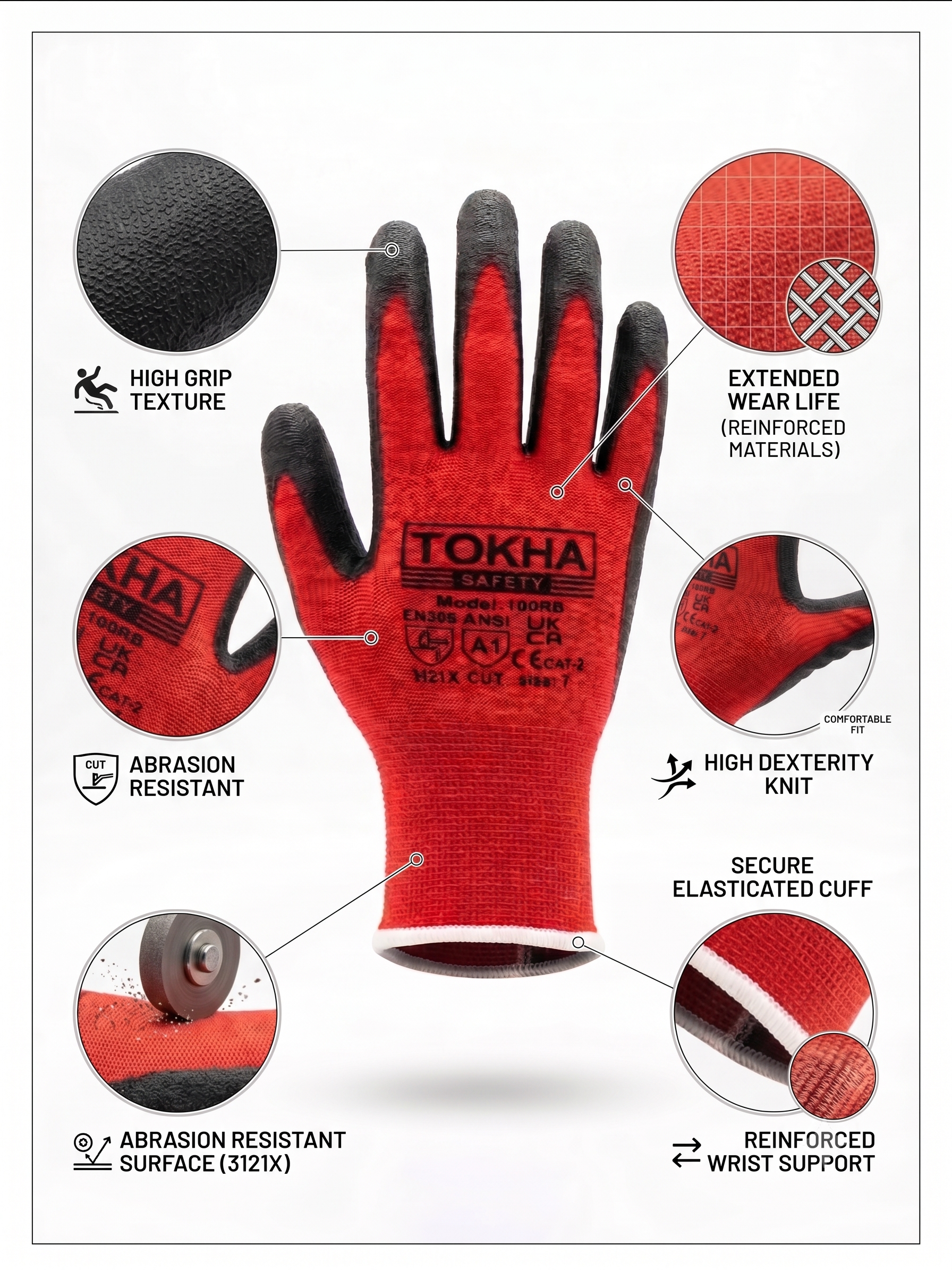 100RB Work Glove