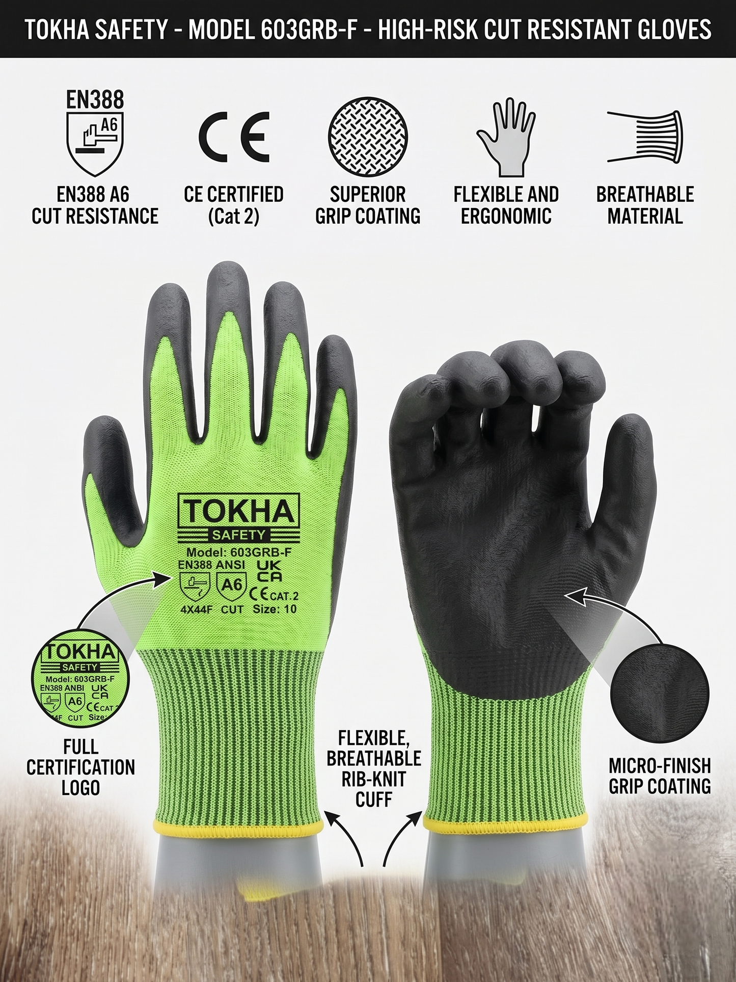 603GRB-F Work Glove