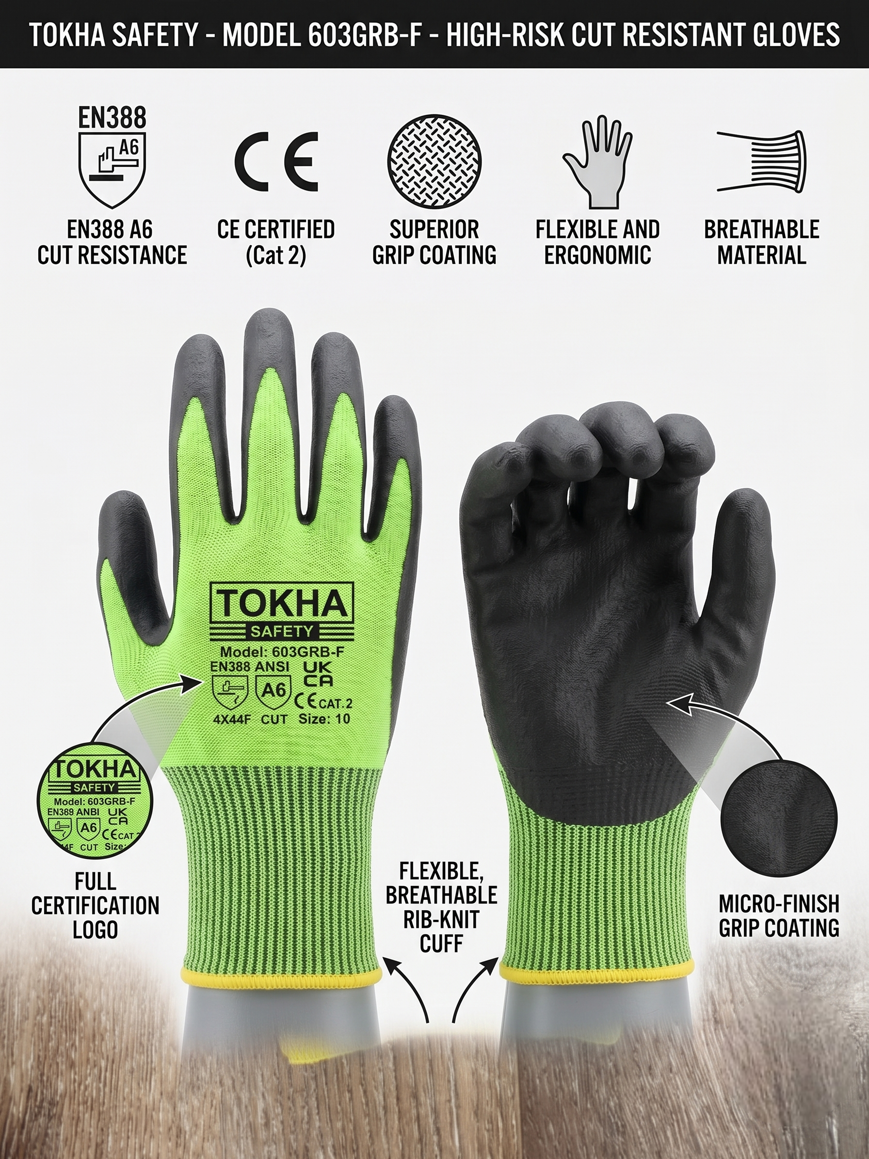 603GRB-F Work Glove