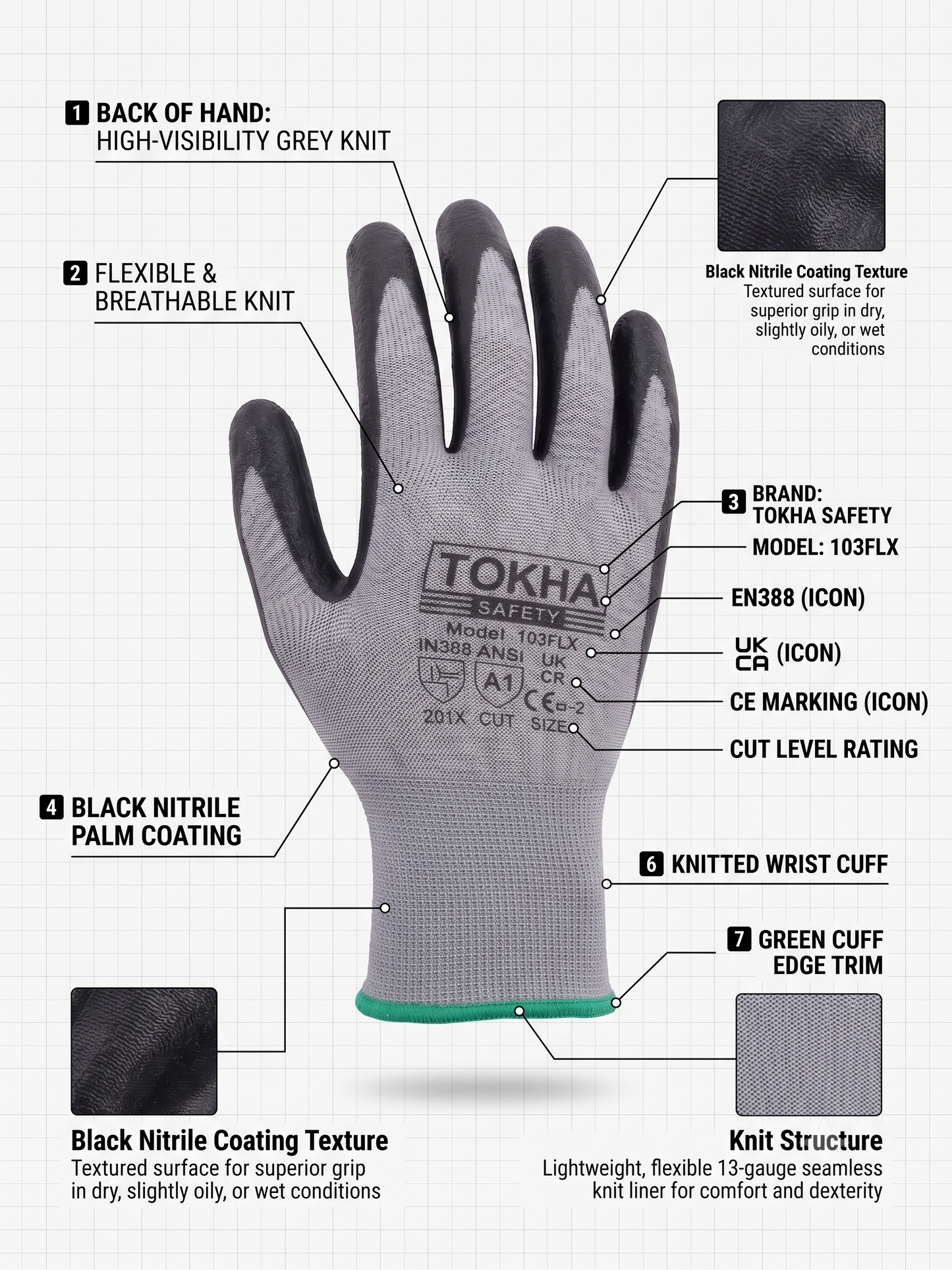 103 FLX Work Glove
