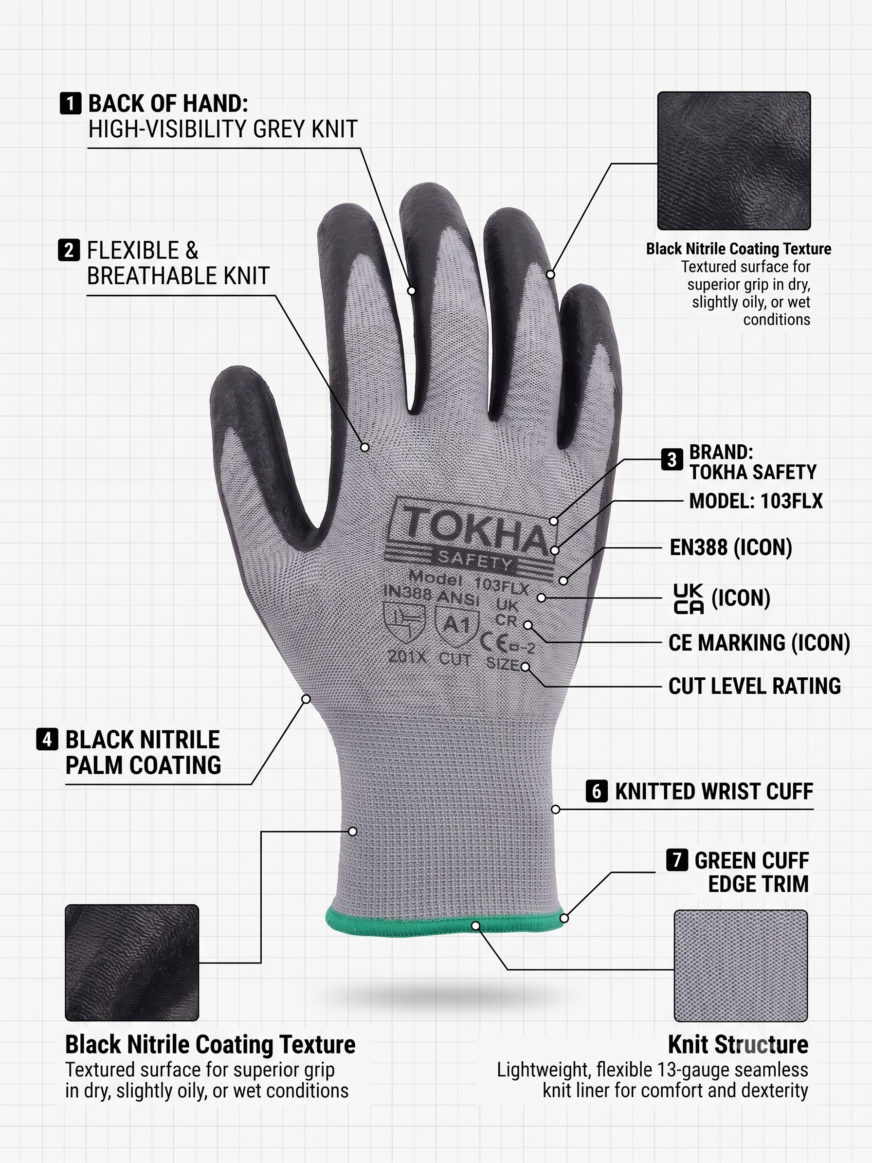 103 FLX Work Glove