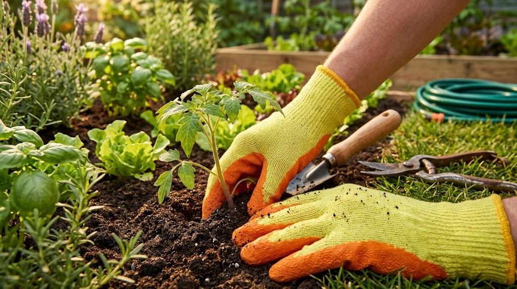 HQ LTX Orange Work Glove