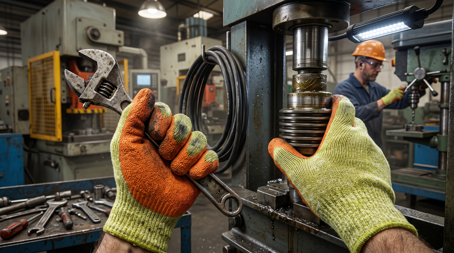 HQ LTX Orange Work Glove