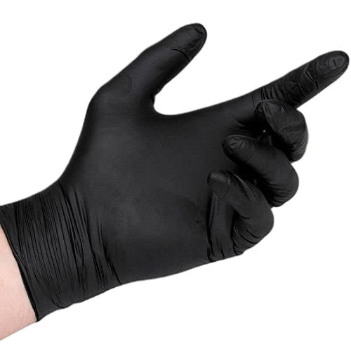 Black Nitrile Disposable Glove