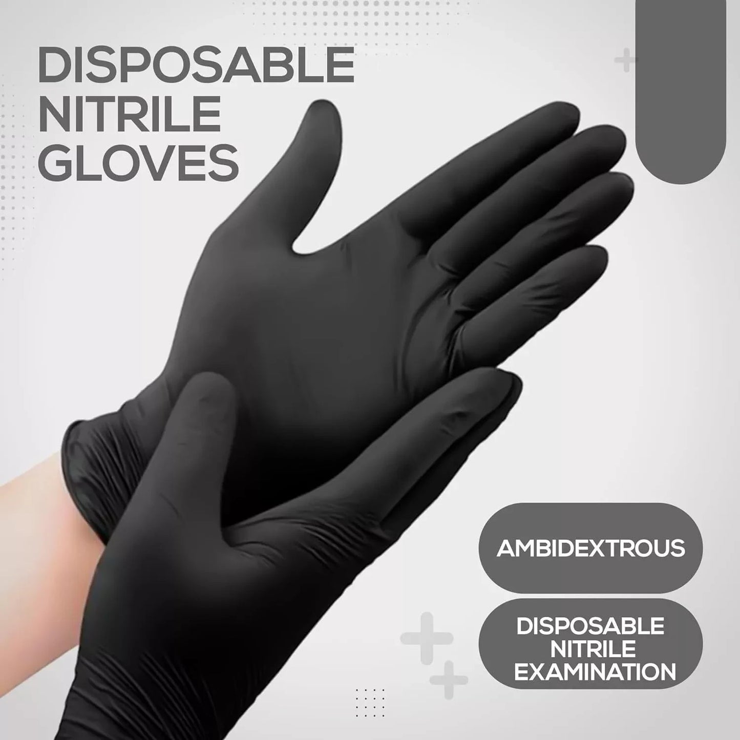 Black Nitrile Disposable Glove