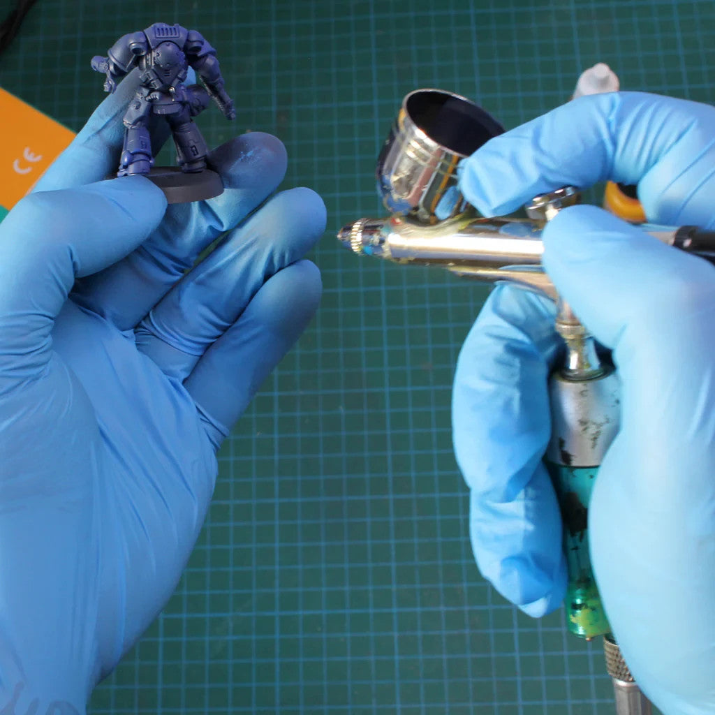 Blue Disposable Nitrile Glove