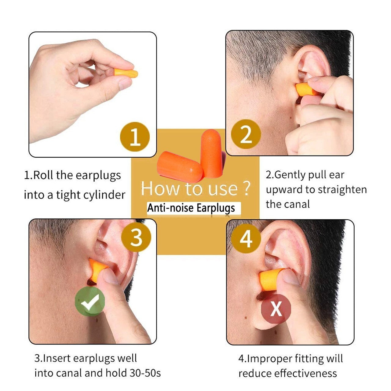 Ear Plugs Foam Bulk