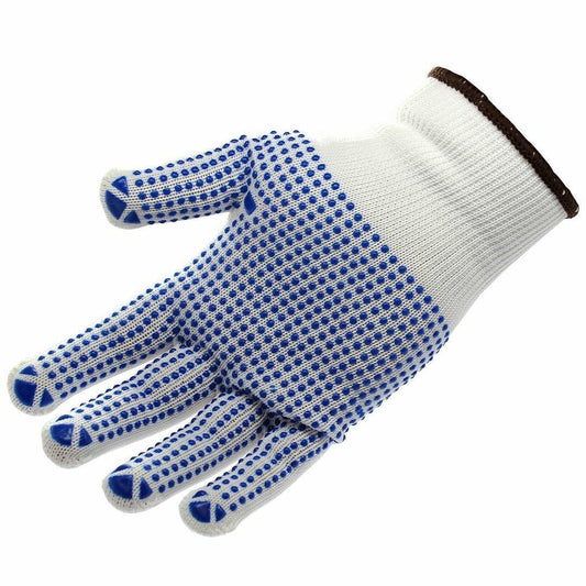 PVC Dotted Palm White Work Gloves