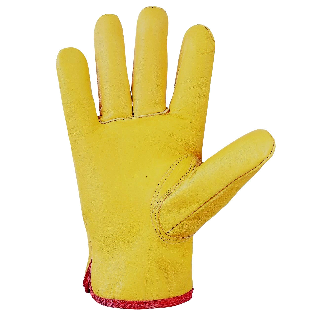 Yellow Driver Glove Fleece Lined